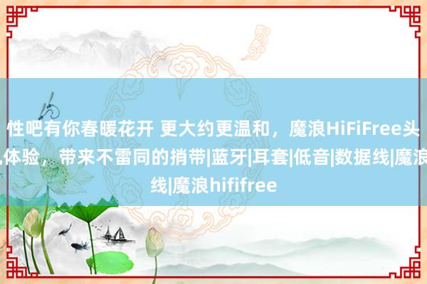 性吧有你春暖花开 更大约更温和，魔浪HiFiFree头戴式耳机体验，带来不雷同的捎带|蓝牙|耳套|低音|数据线|魔浪hififree