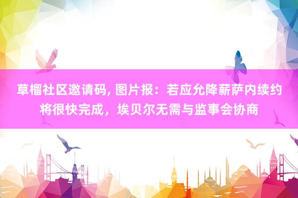 草榴社区邀请码， 图片报：若应允降薪萨内续约将很快完成，埃贝尔无需与监事会协商